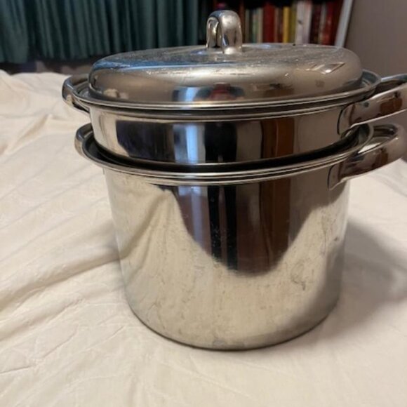 spaghetti pot with strainer - Picture 1 of 4